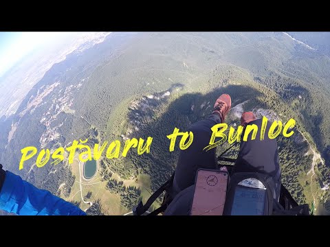 Paraglide Flying from Postavaru to Bunloc