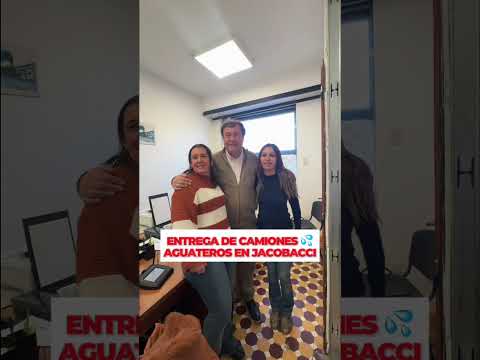 Camiones aguateros para Jacobacci