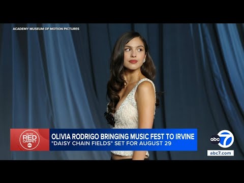 Olivia Rodrigo vient d'annoncer « Daisy Chain Fields », un immense festival de musique 100 % fémi...