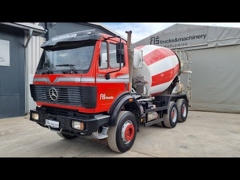 MERCEDES BENZ SK 2527 6x4 mixer 7m3 - FIŠ TRUCKS SLOVENIA
