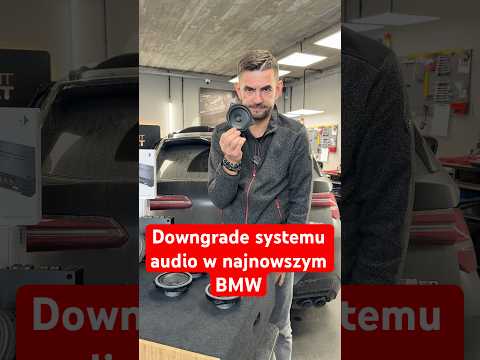 Downgrade systemu Hi-Fi w najnowszym BMW aż ręce opadają! #caraudio #bmw