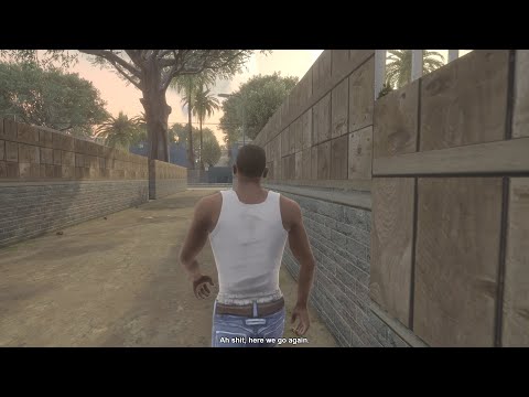 Grand Theft Auto San Andreas Definitive Edition Gameplay - Part 1 - 4K Ultra 60FPS PC