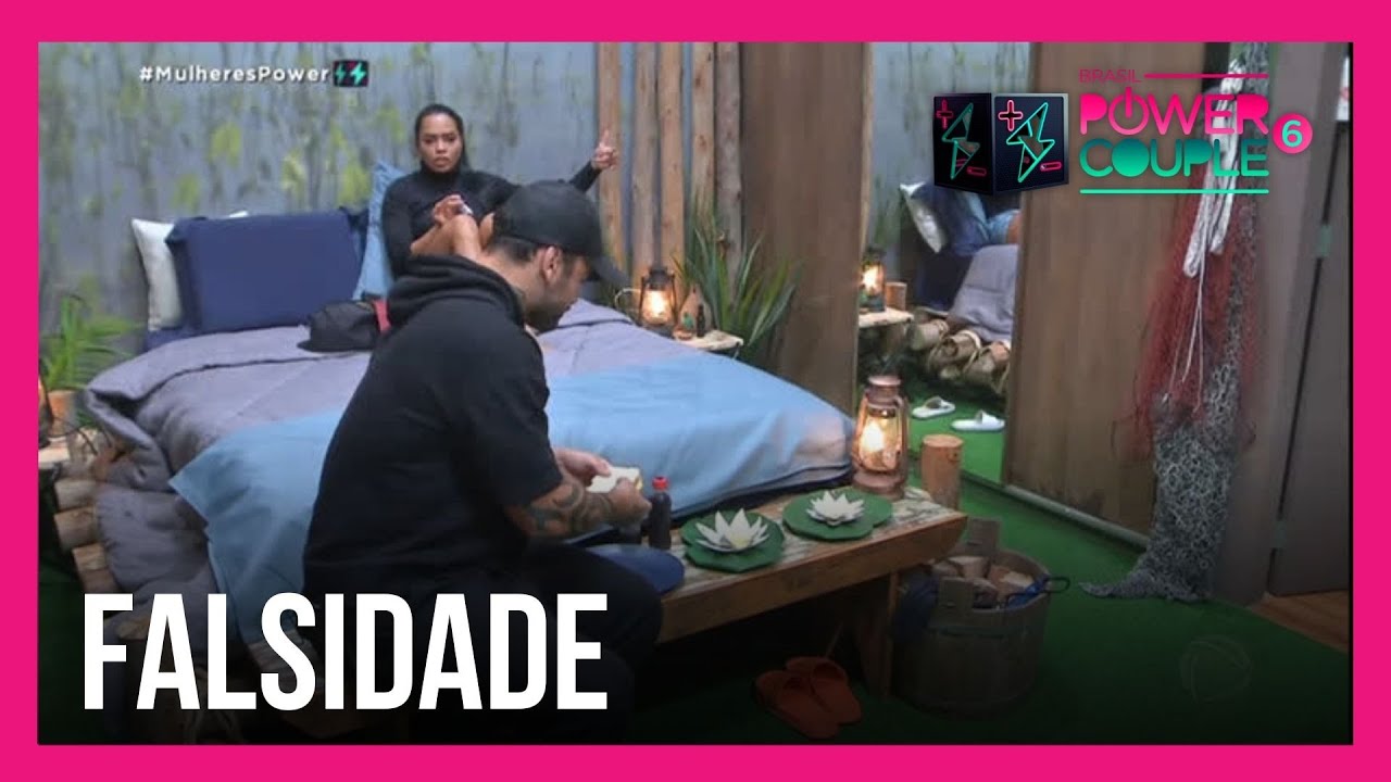 “Isso sim é ser falsa”, dispara Eliza sobre Karol após veto na prova | Power Couple Brasil 6