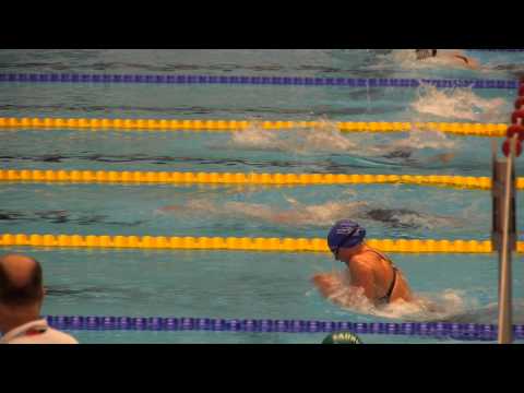 SM 2014 25m bfinal - 100m me - Jessica Eriksson - 1:03.50