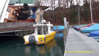 preview picture of video 'Bootsprüfung am Thunersee bei Gehri Bootsschule'