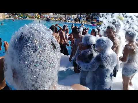 Hotel Houda Golf & Beach Club, Monastir, Tunisia russia foam party