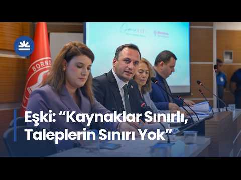 9 Milyar 30 Milyon Liralık Bütçeyle Bornova'nın Geleceği Planlanıyor