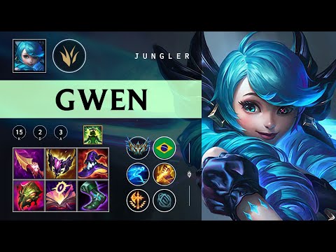 Gwen Jungle vs Jarvan IV - BR Challenger Patch 26.01