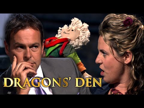 Animated Entrepreneur Talks To Dragons Like Children | Dragons' Den