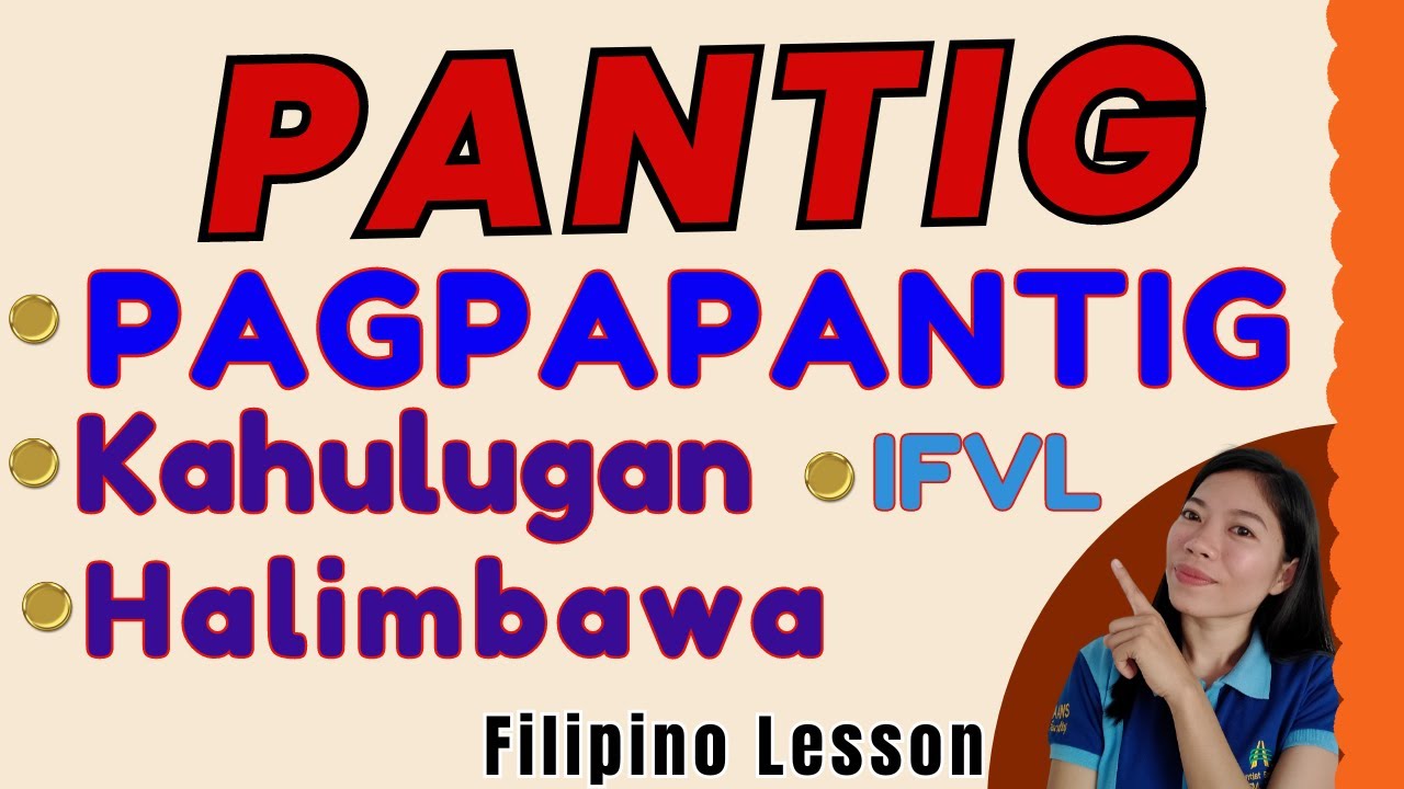 Putar video PANTIG -PAGPAPANTIG ng mga salita #EasyTagalogLesson #ForBeginners #MELC's sekarang PANTIG -PAGPAPANTIG ng mga salita #EasyTagalogLesson #ForBeginners #MELC's
