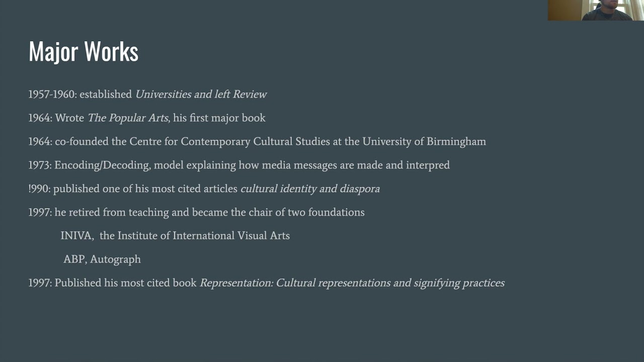 Stuart Hall Presentation