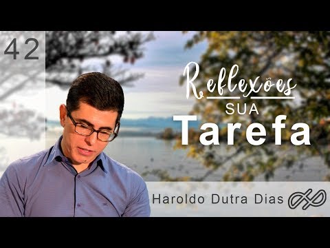 REFLEXÕES com Haroldo 042 - Sua tarefa.