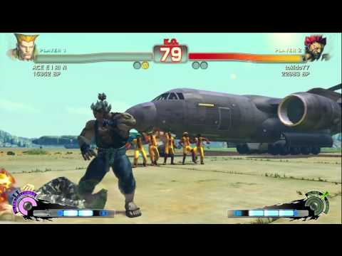 SSF4 AE Tokido [Akuma] vs ACE E I RI N [Guile]