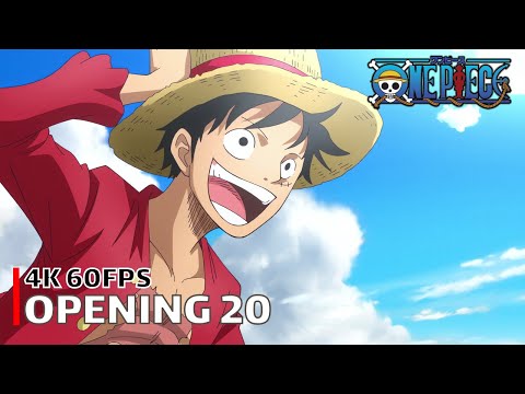 One Piece - Opening 20 【Hope】 4K 60FPS Creditless | CC