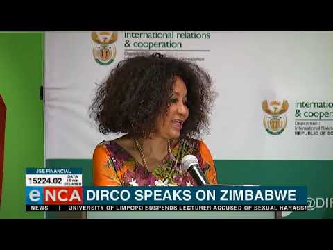 DIRCO speaks on Zimbabwe crisis