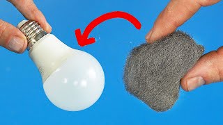 Just Put Aluminum Wool on the LED light Bulb and you will be amazed
