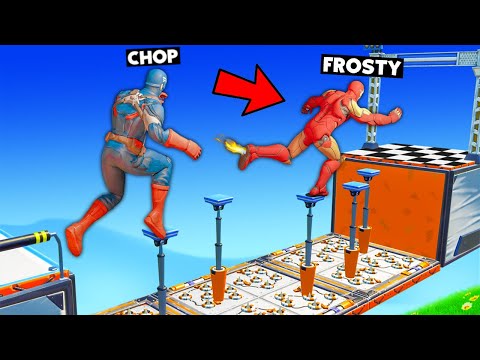 IRON MAN VS CAP AMERICA COMPLETE DEATHRUN CHALLENGE