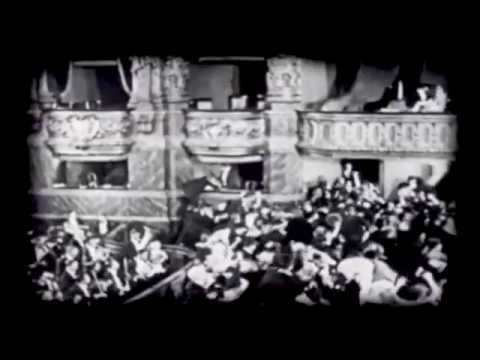 The Chandelier falls in Phantom of the Opera