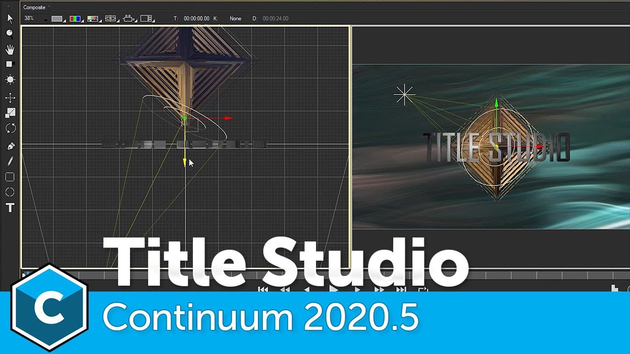 Continuum's Title Studio Shadow Shader