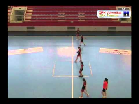 02.05.14. ŽRK Vojvodina - ŽRK Temerin 1 poluvreme