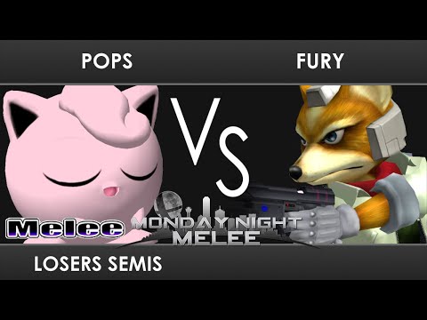 MNM 342 - Losers Semis - Pops (Jigglypuff) VS Fury (Fox) - SSBM Melee