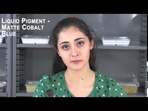 Liquid Pigment   Matte Cobalt Blue
