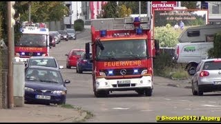 preview picture of video 'Feuerwehr Asperg mit ABC-Zug'