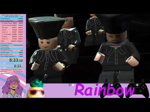 [WORLD RECORD] Lego Harry Potter Years 5-7 100% PB 7:34:42 (7:50:02)