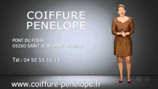 preview picture of video 'COIFFURE PENELOPE : Salon de coiffure à St-Jean-St-Nicolas (05)'