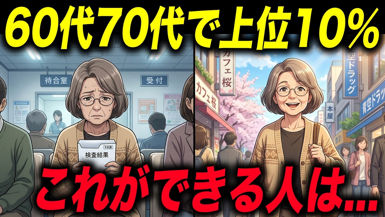 80歳でも元気な人の5つの共通点