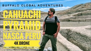 preview picture of video 'Cahuachi Peru Pyramids 4k Drone'