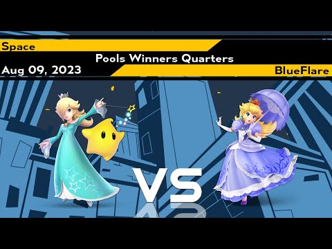 Xeno304 Pools Winners Quarters - Space (Rosalina Default) vs BlueFlare (Peach Blue) - Smash Ultimate