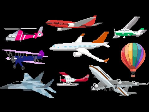 Aircraft 1 | Biplane, Jetfighter, Cargo & Passenger Plane