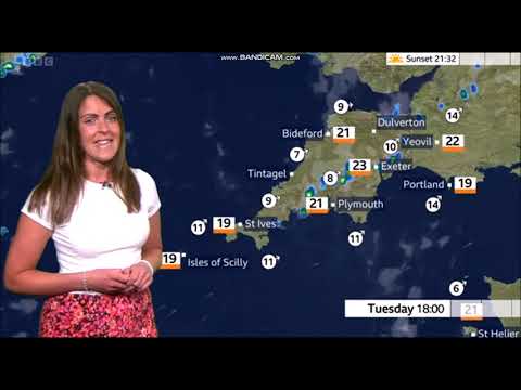 [HD] Alex Osbourne BBC ONE Spotlight weather June 20th 2023 - 60 fps