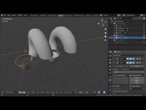 Blender Daily Tips and Tricks#64 | Power of Screw MOdifier (EN.)