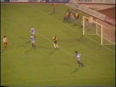 Crvena Zvezda - Proleter Zrenjanin 4:1 / četvrtfinale kupa (1990/91.)