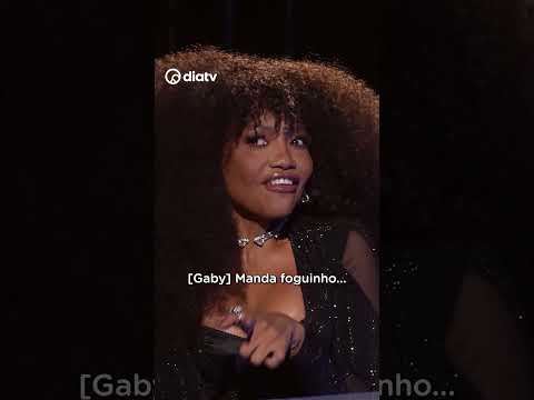 Se não é pra mandar foguinho, eu mando o que? 👀🔥 | Gaby Amarantos no De Frente com Blogueirinha