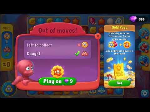 FISHDOM:  💥💥 Level 9824 Hard Level, 💎💎💎 Minigame 💎💎💎, 9825,  9826 Hard level 💥💥