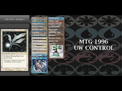 MTG 1996 Pro Tour New York UW Control vs GW ErhnamGeddon [ManaLink 3.0]