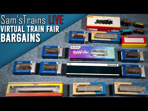 Sam'sTrains Live | S9E3 | Virtual Train Fair Goodies