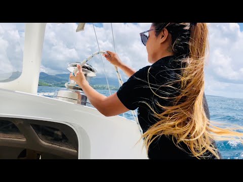 A SPECTACULAR sail - On an aluminum performance cruising catamaran - EP50