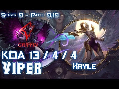 GRF Viper KAYLE vs JAYCE Mid - Patch 9.19 KR Ranked