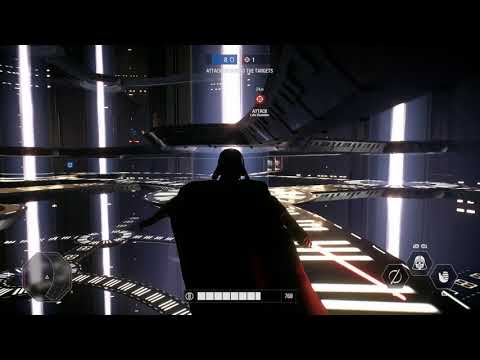 Vader saves Luke from imminent death.