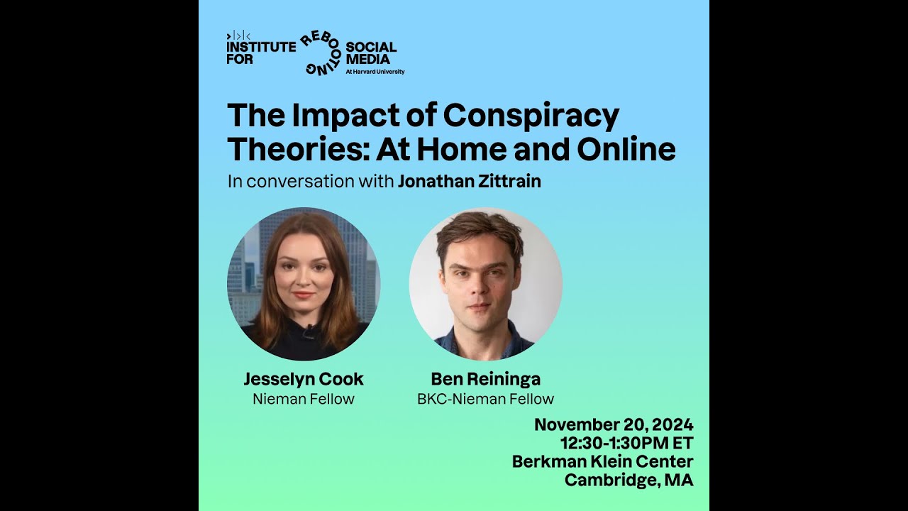 The Impact of Conspiracy Theories: At Home and Online