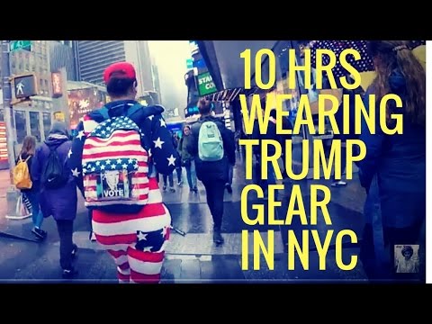 10 Hours Walking In NYC as a Woman Trump Supporter