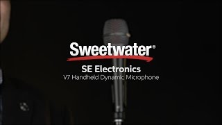 Video thumbnail for sE Electronics V7 Handheld Dynamic Microphone Overview by Sweetwater