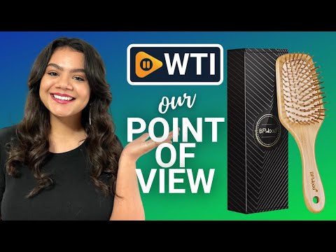 BFWood Bamboo Paddle Hairbrush - WTI product video review