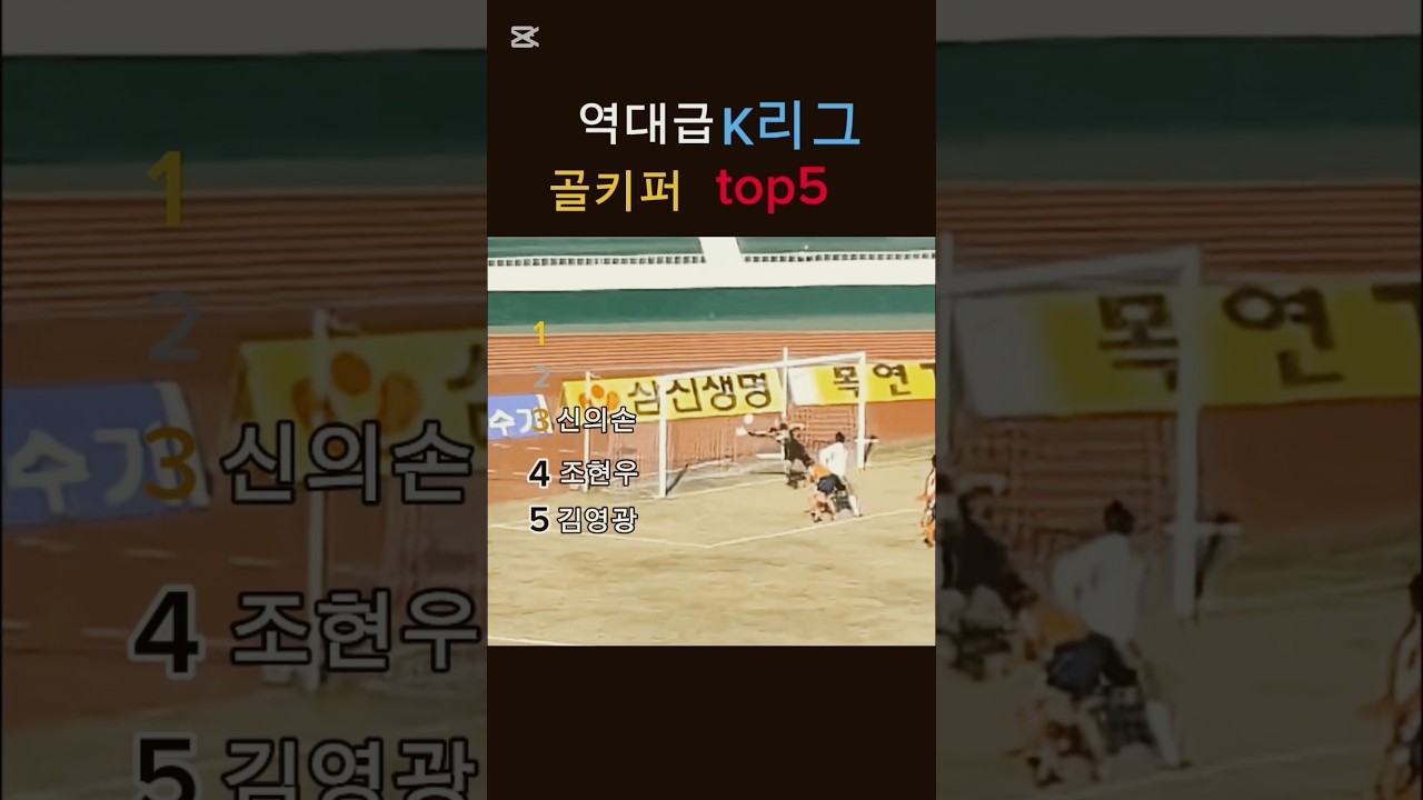 역대급 k리그 골키퍼 top5 출처:k리그 ai의 순위입니다 오해하지 말아주세요(:#축구 #골키퍼 #순위 #top5 #music #k리그 #딱 1분 골키퍼
