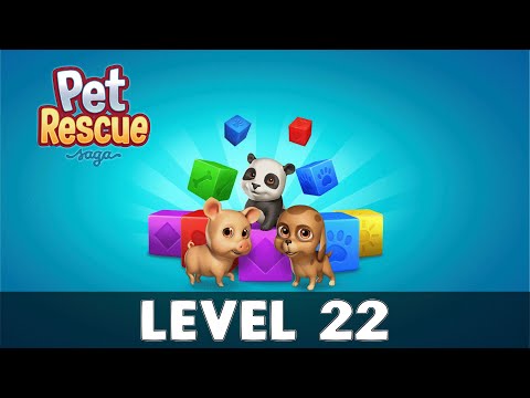 Pet Rescue Saga Level 22 (No Boosters)