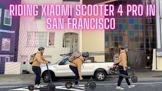 Riding Xiaomi's Newest Pro Scooter in San Francisco